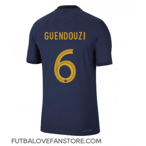 Francúzsko Matteo Guendouzi #6 Domáci futbalový dres MS 2022 Krátky Rukáv